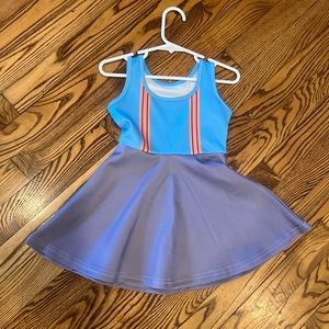 Blippi inspired summer sundress, sleeveless